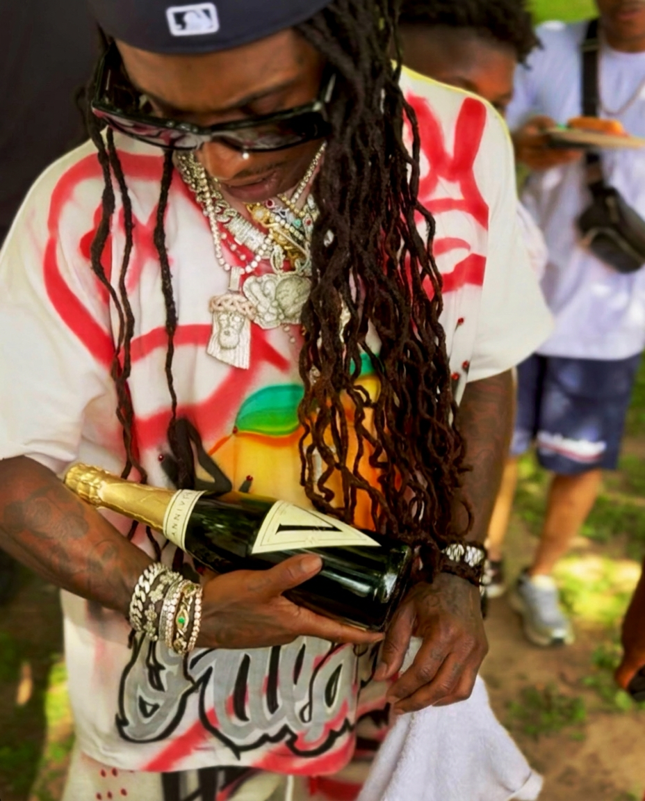 Willie V Grandeur with the Brut Delicacy cuvée